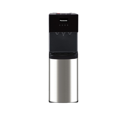 PANASONIC WATER DISPENSER BOTTOM LOADING/BLACK&SILVER