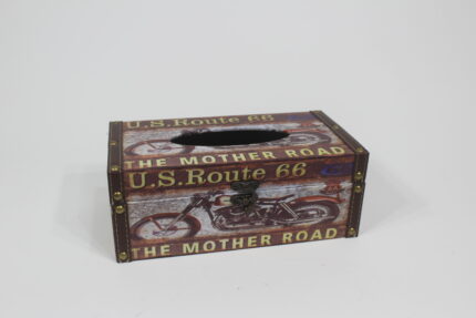 Decorative Tissue Box U.S Route 66