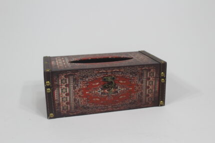 Decorative Tissue Box Red Carpet