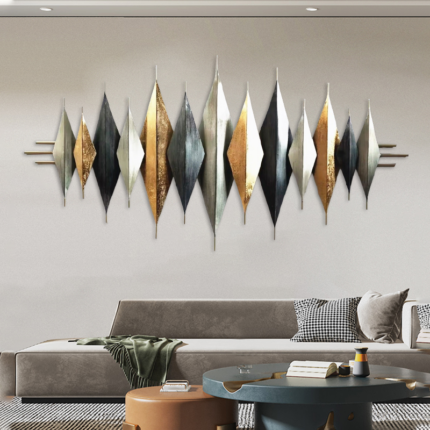 METAL WALL DECORATION (150X77CM)