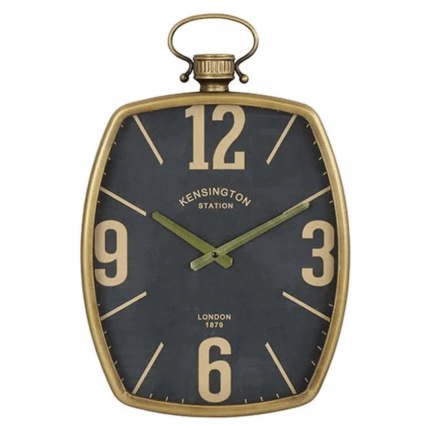 CLOCK GOLD&BLACK